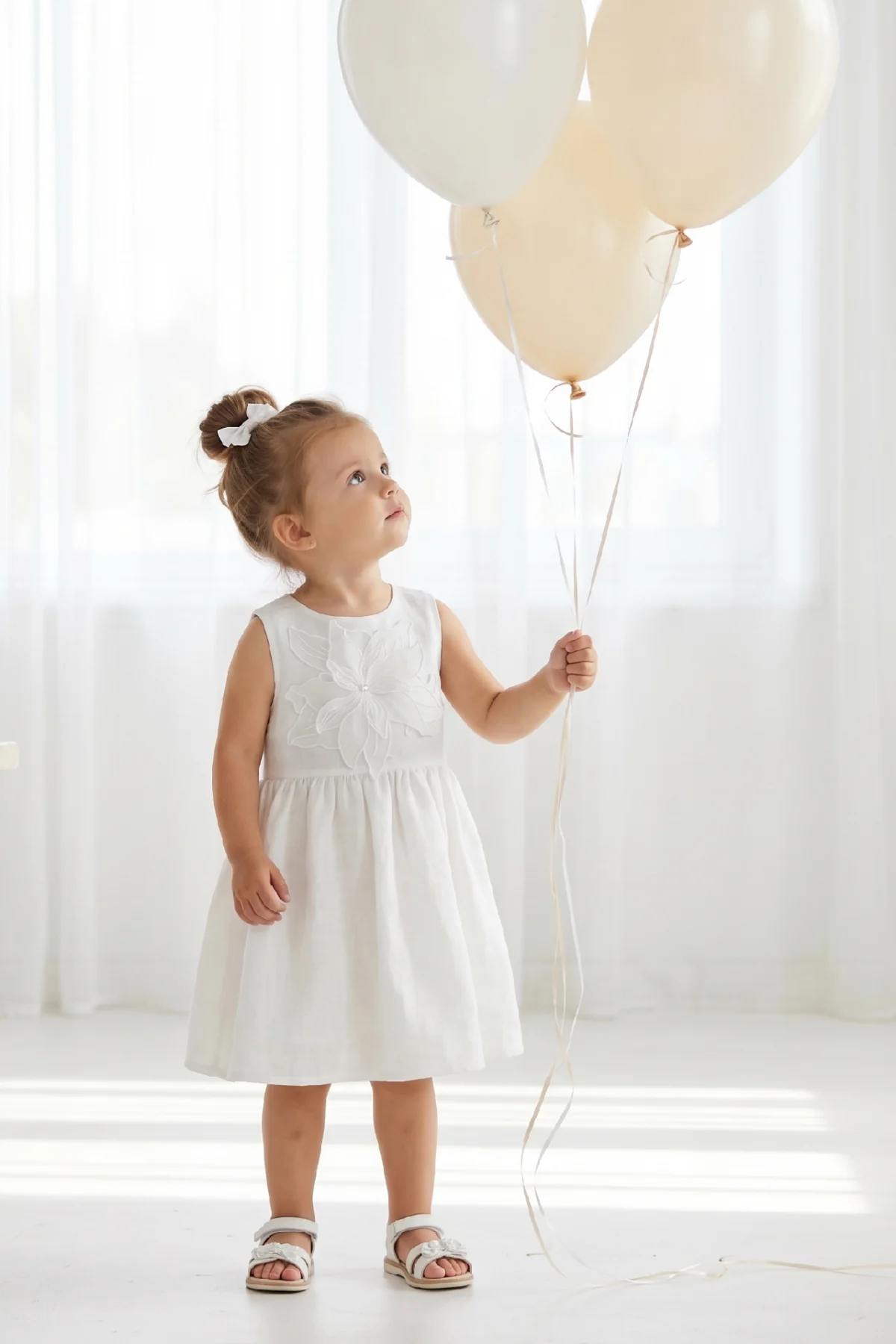 suknelė krikštui, gimtadieniui