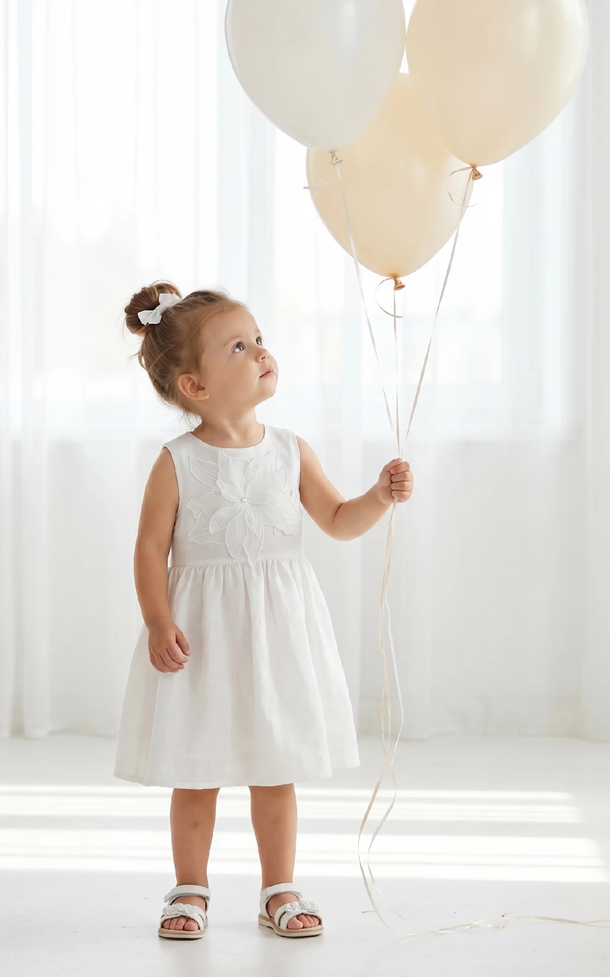 suknelė krikštui, gimtadieniui