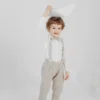 lininis proginis kostiumėlis