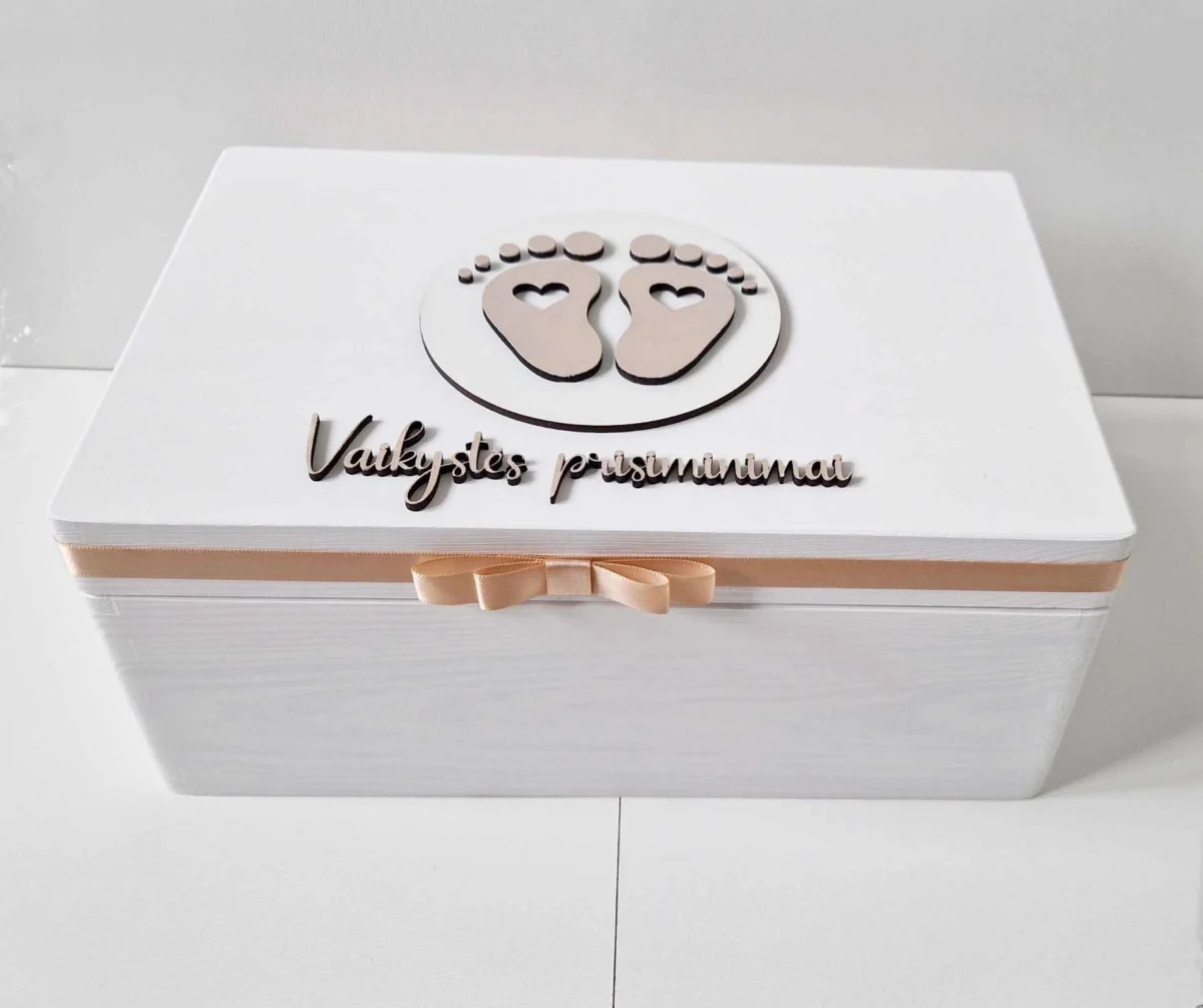 Balta krikšto dėžė - Image 3