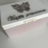 dekoruota krikšto dėžė