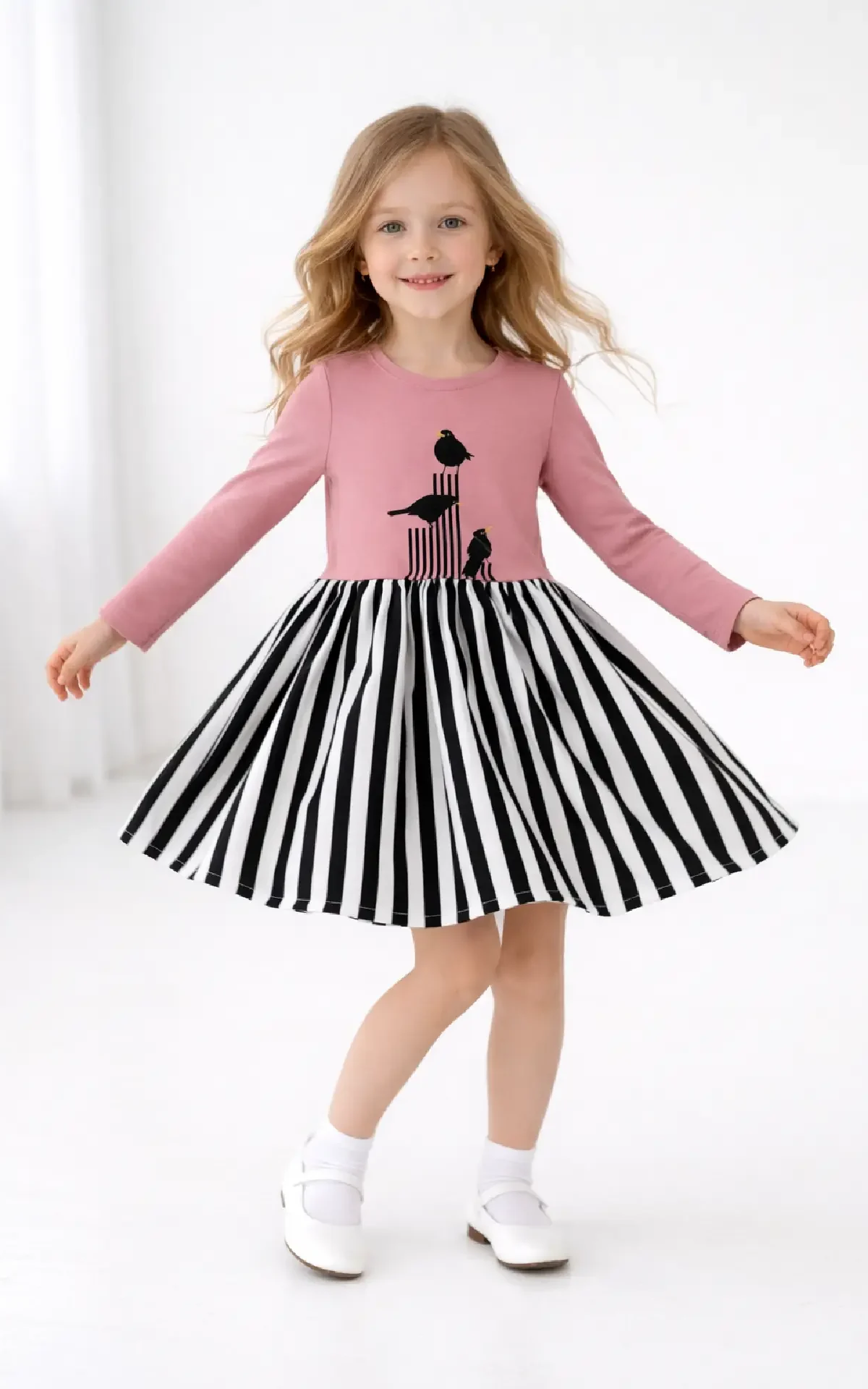 laisvalaikio suknelė mergaitei