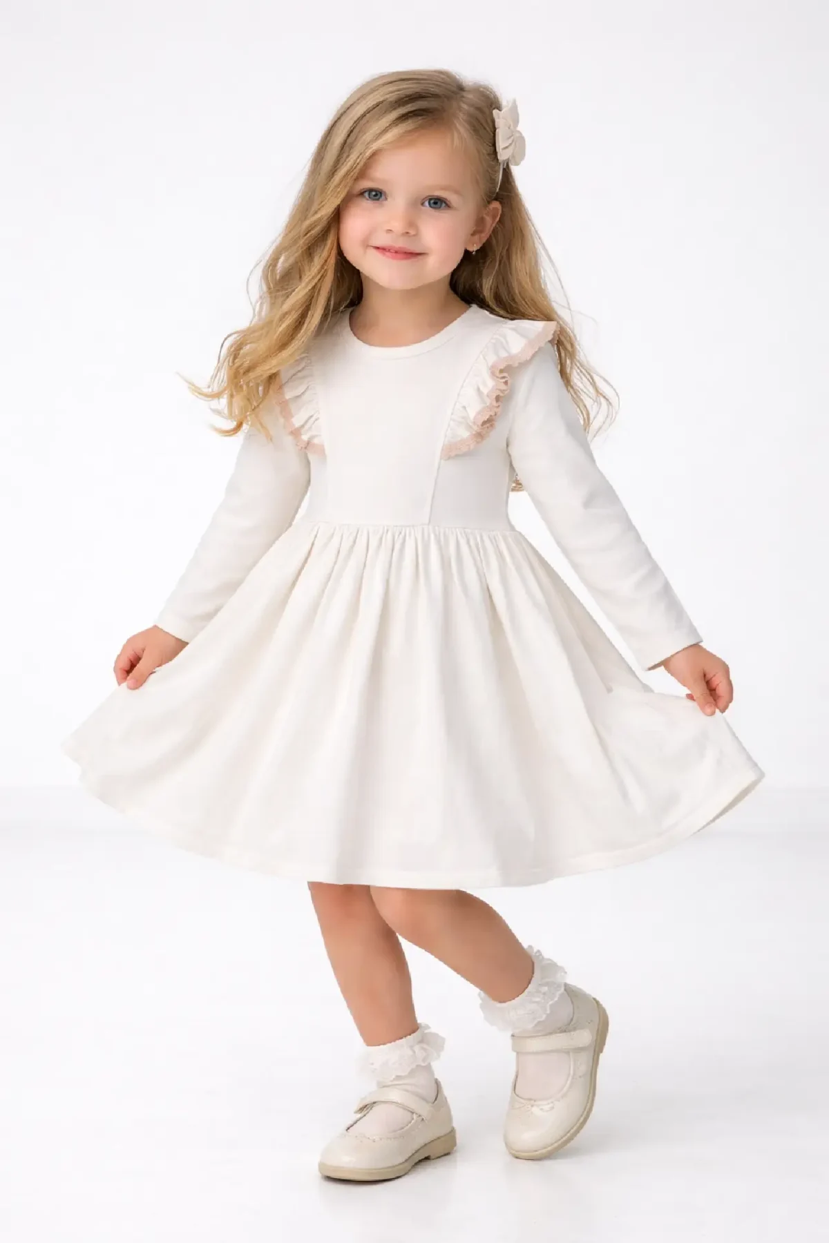 Puošni tamri suknelė