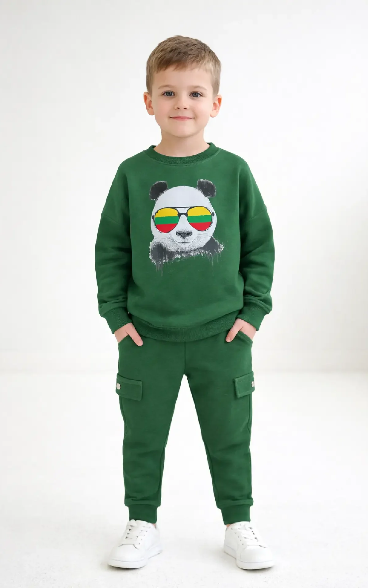 Džemperis su Lietuvos trispalve